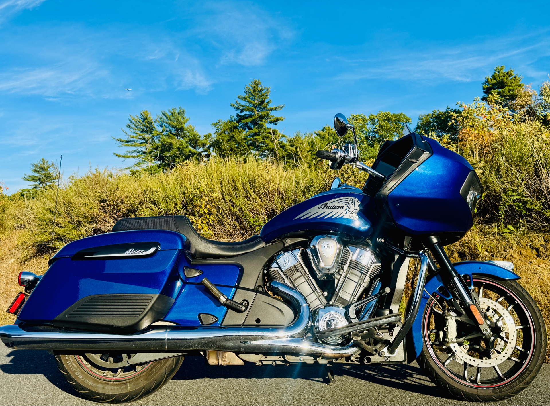 Used 2021 Indian Motorcycle Challenger® Limited Deepwater Metallic