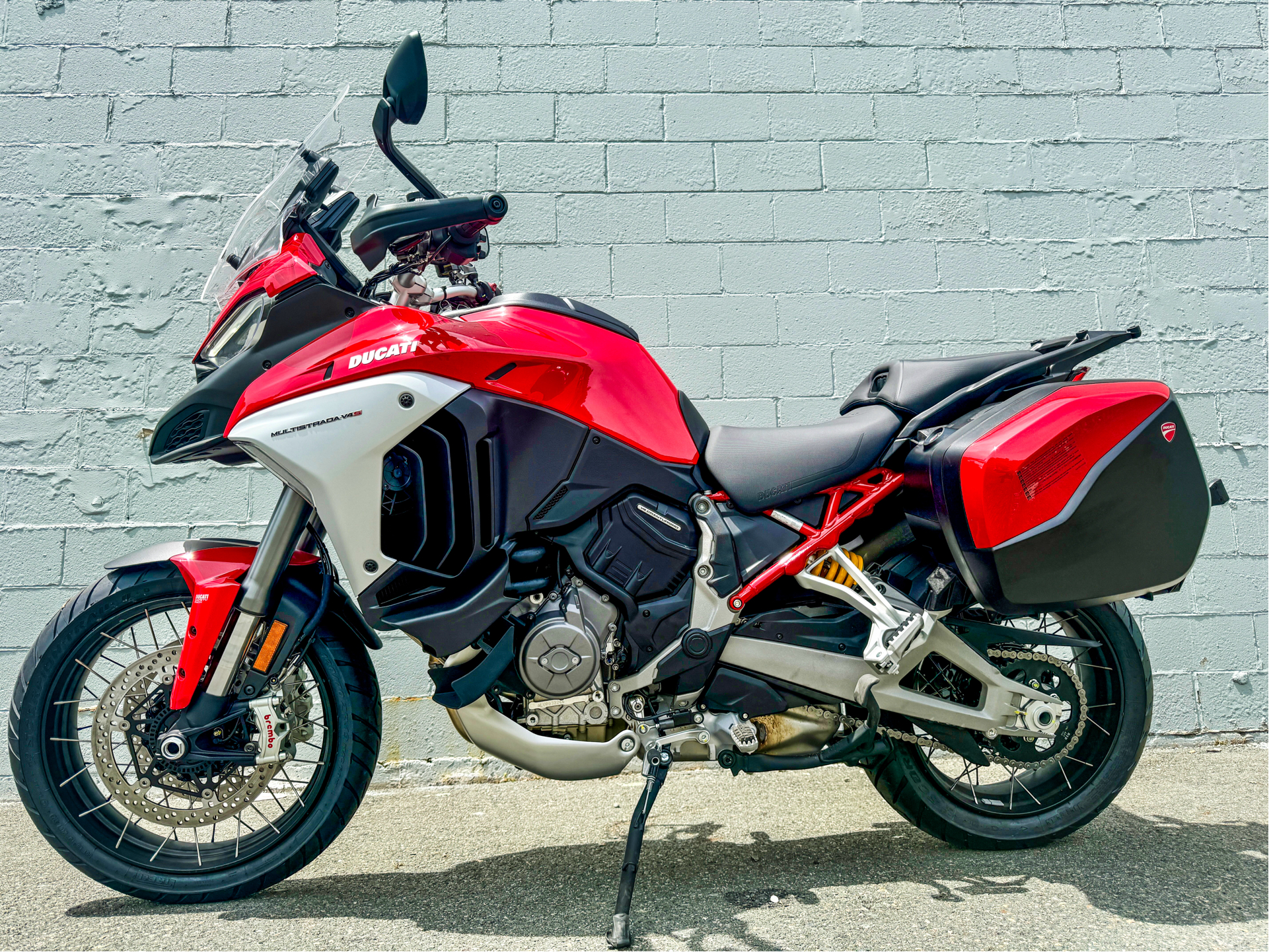 2024 Ducati Multistrada V4 S Travel & Radar Spoked Wheels in Foxboro, Massachusetts - Photo 1