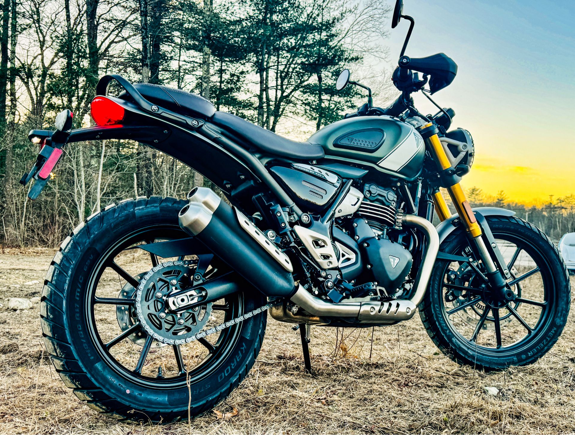 2025 Triumph Scrambler 400 X in Foxboro, Massachusetts - Photo 1