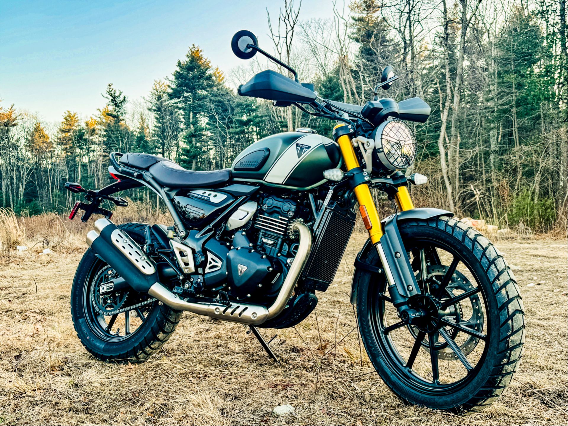 2025 Triumph Scrambler 400 X in Foxboro, Massachusetts - Photo 5