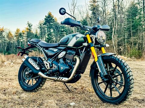 2025 Triumph Scrambler 400 X in Foxboro, Massachusetts - Photo 5