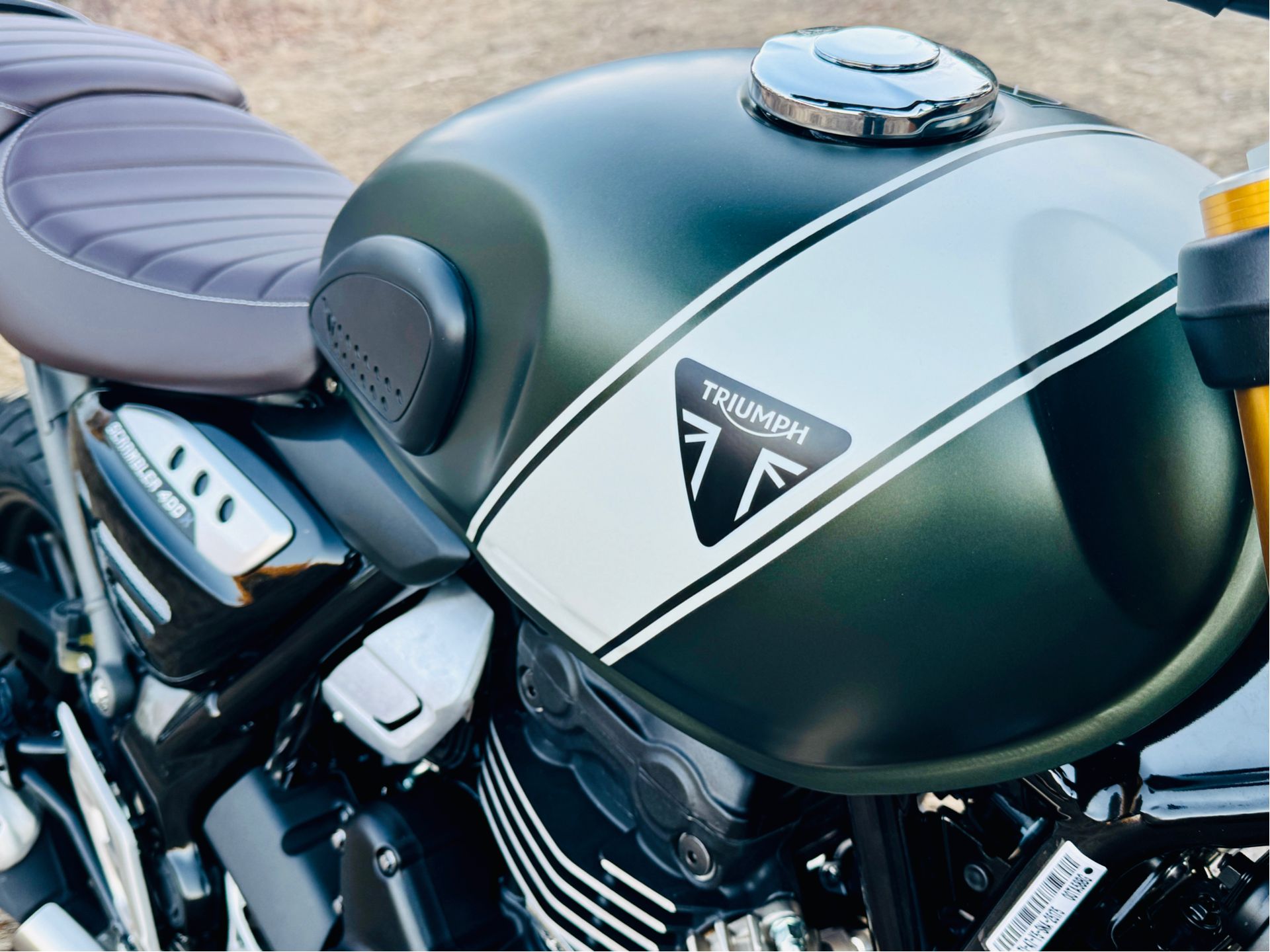 2025 Triumph Scrambler 400 X in Foxboro, Massachusetts - Photo 6