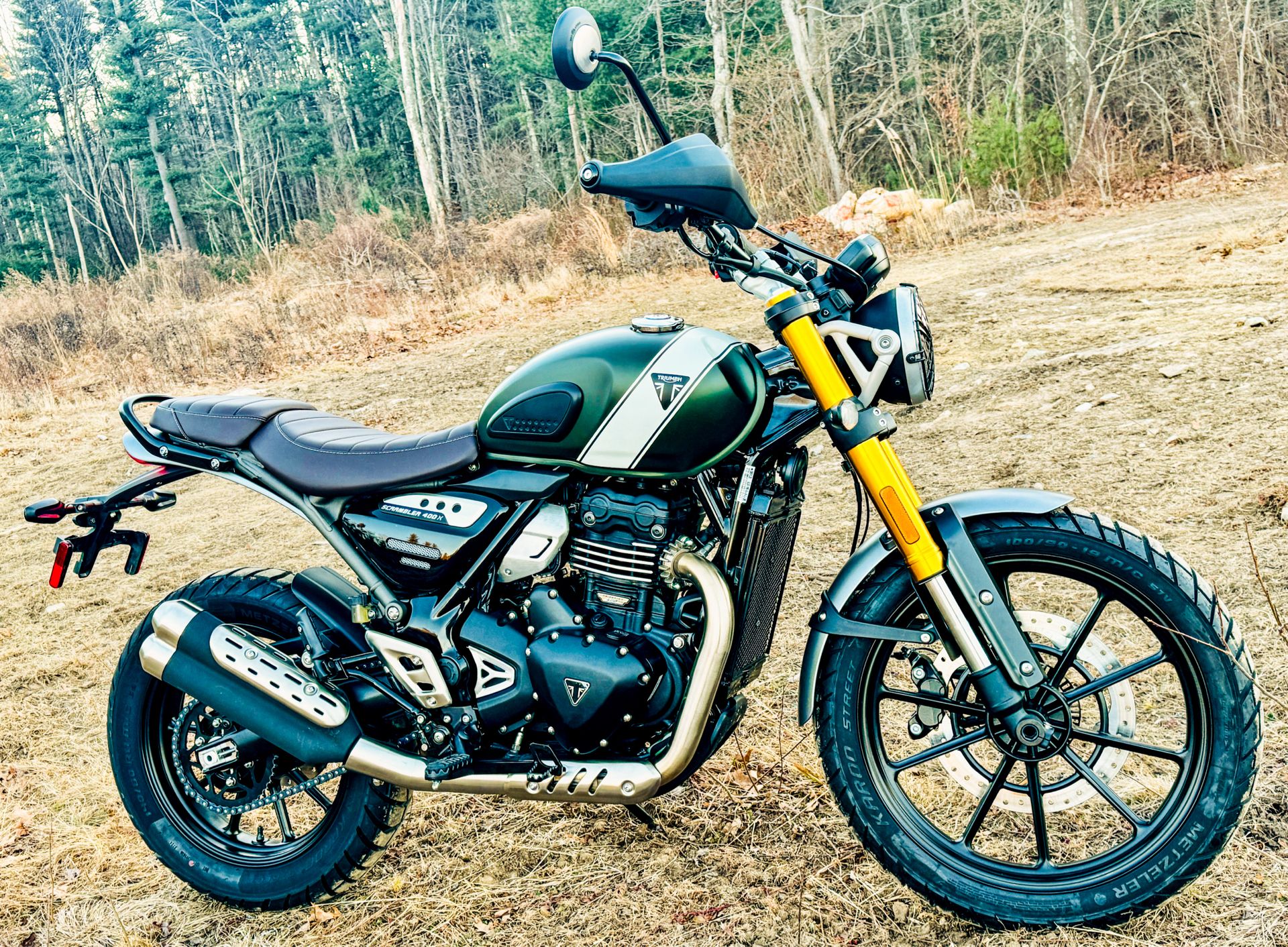 2025 Triumph Scrambler 400 X in Foxboro, Massachusetts - Photo 9