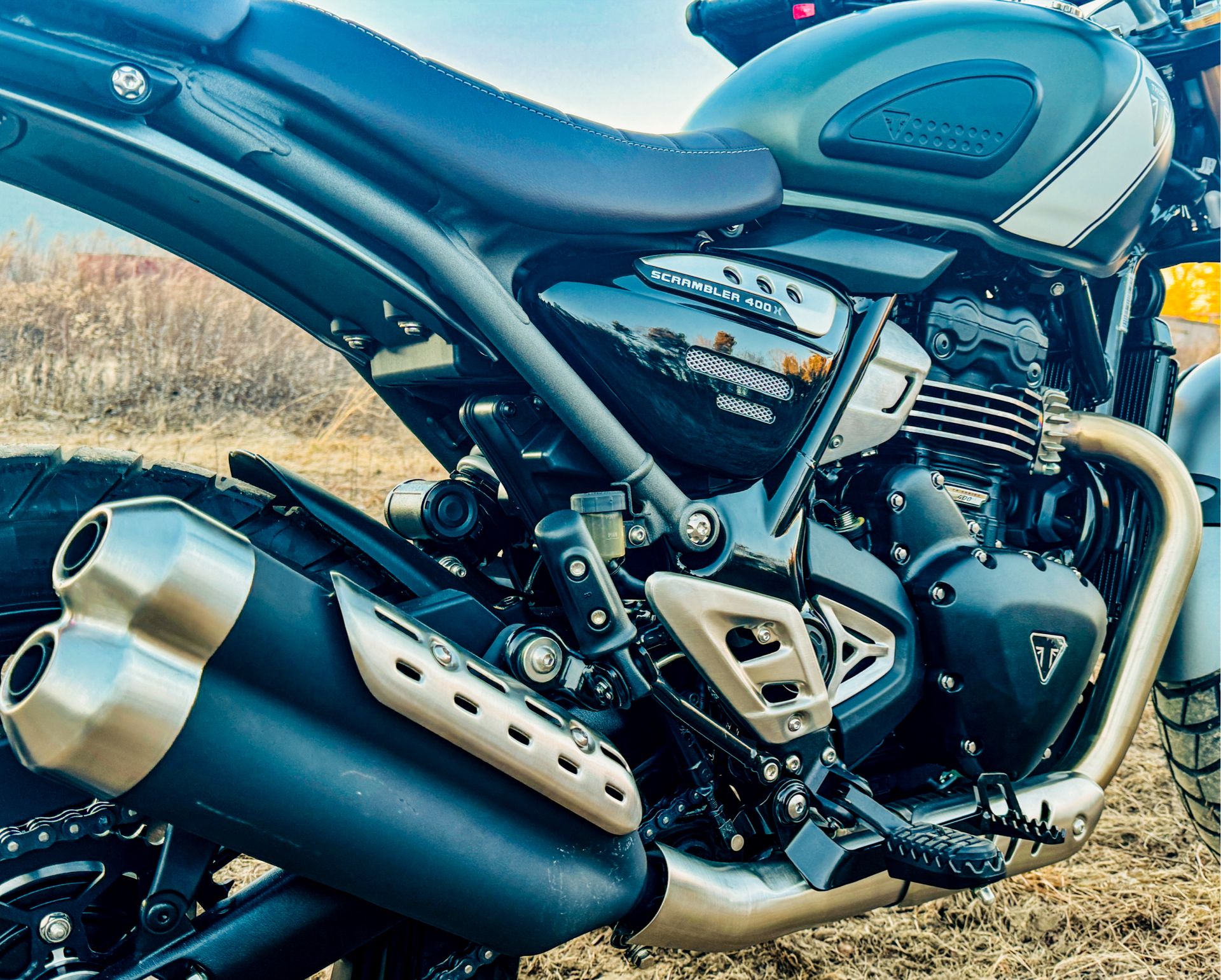2025 Triumph Scrambler 400 X in Foxboro, Massachusetts - Photo 4