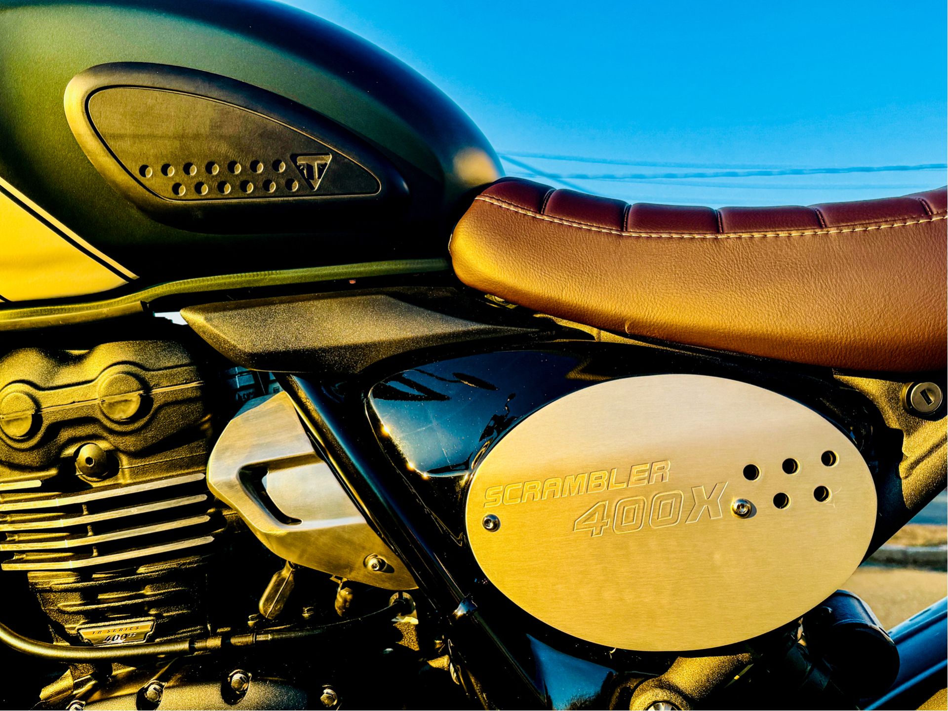 2025 Triumph Scrambler 400 X in Foxboro, Massachusetts - Photo 16