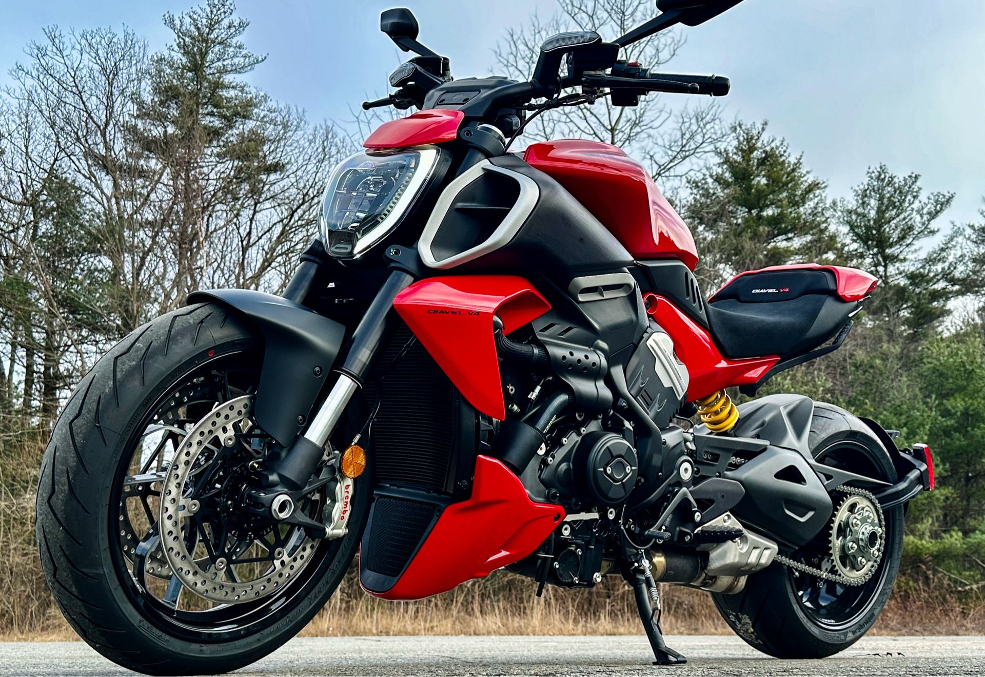 2024 Ducati Diavel V4 in Foxboro, Massachusetts - Photo 1