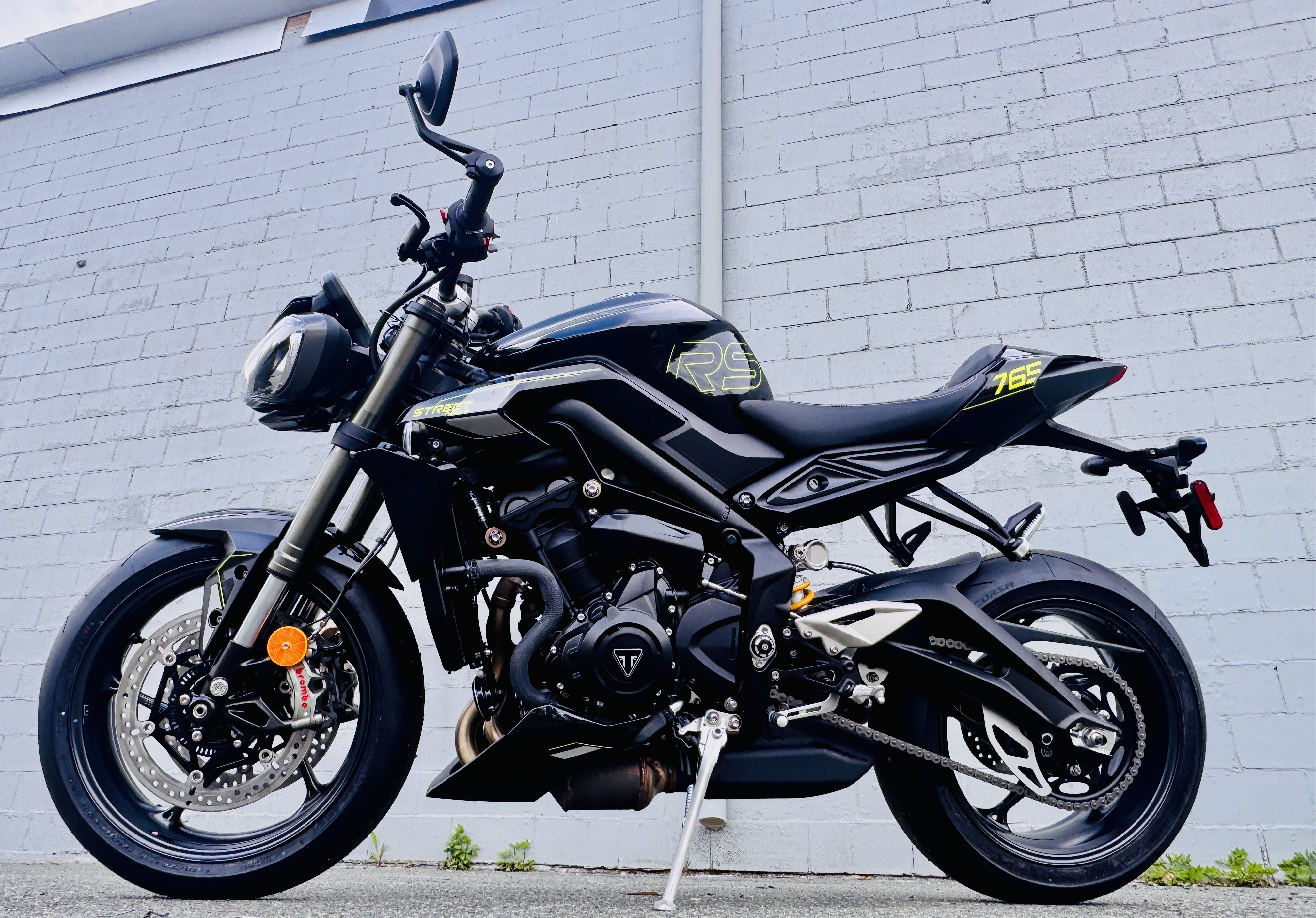 New 2026 Triumph Street Triple 765 RS Phantom Black Motorcycles