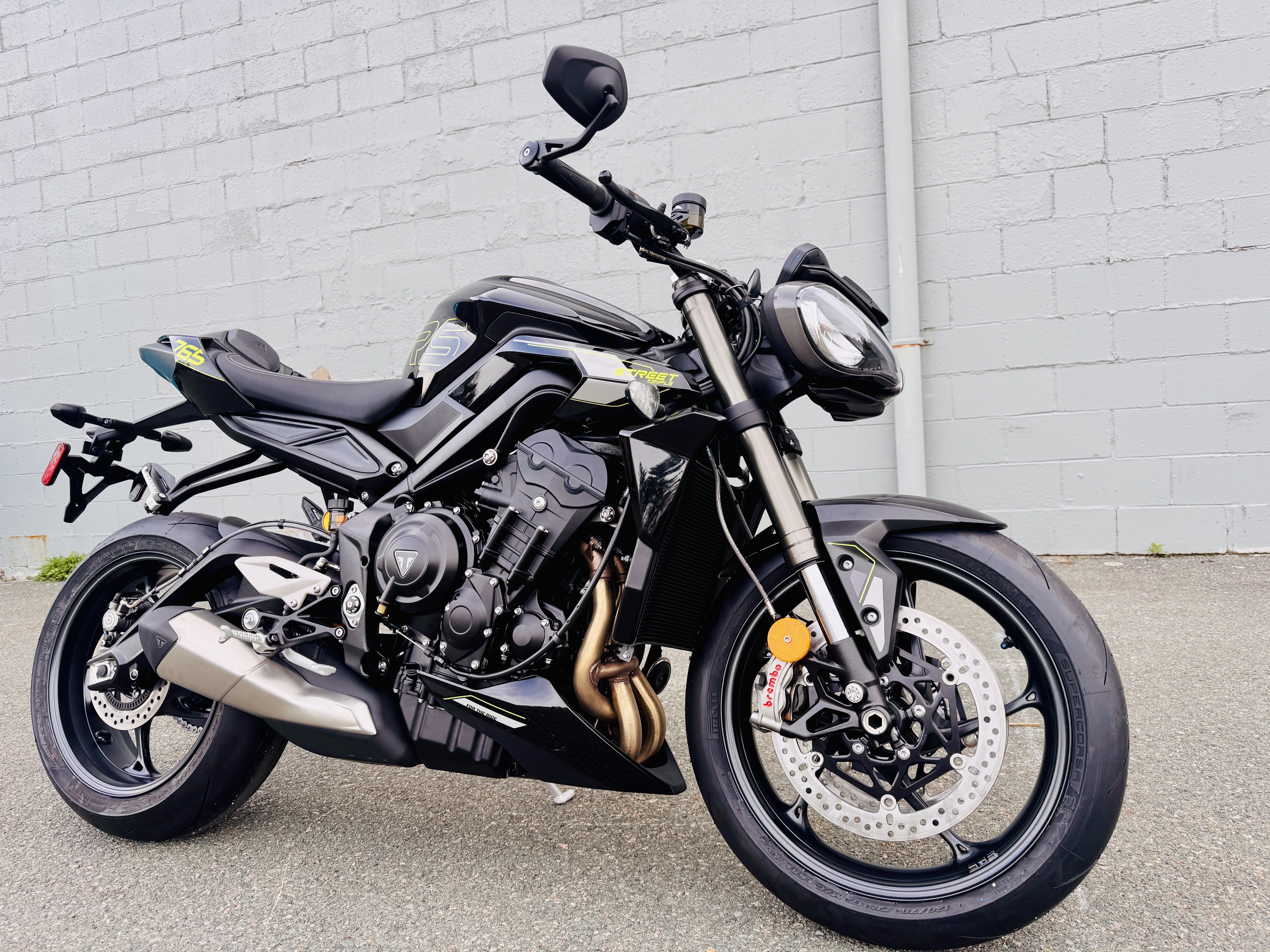 New 2026 Triumph Street Triple 765 RS Phantom Black Motorcycles