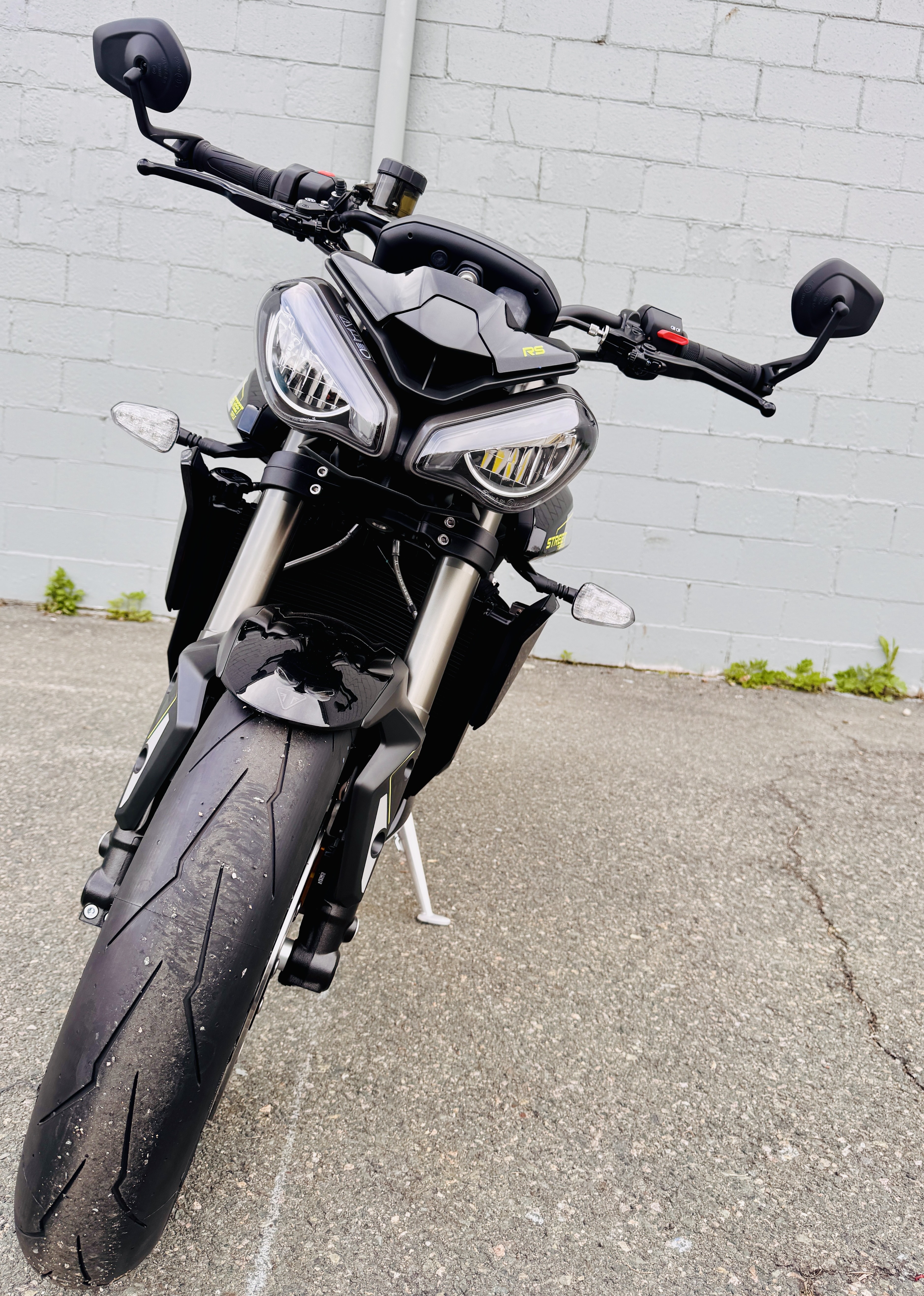 New 2026 Triumph Street Triple 765 RS Phantom Black Motorcycles