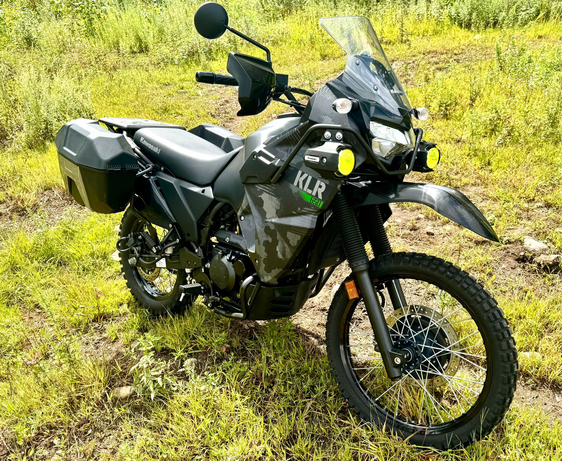 2022 Kawasaki KLR 650 Adventure in Foxboro, Massachusetts - Photo 1