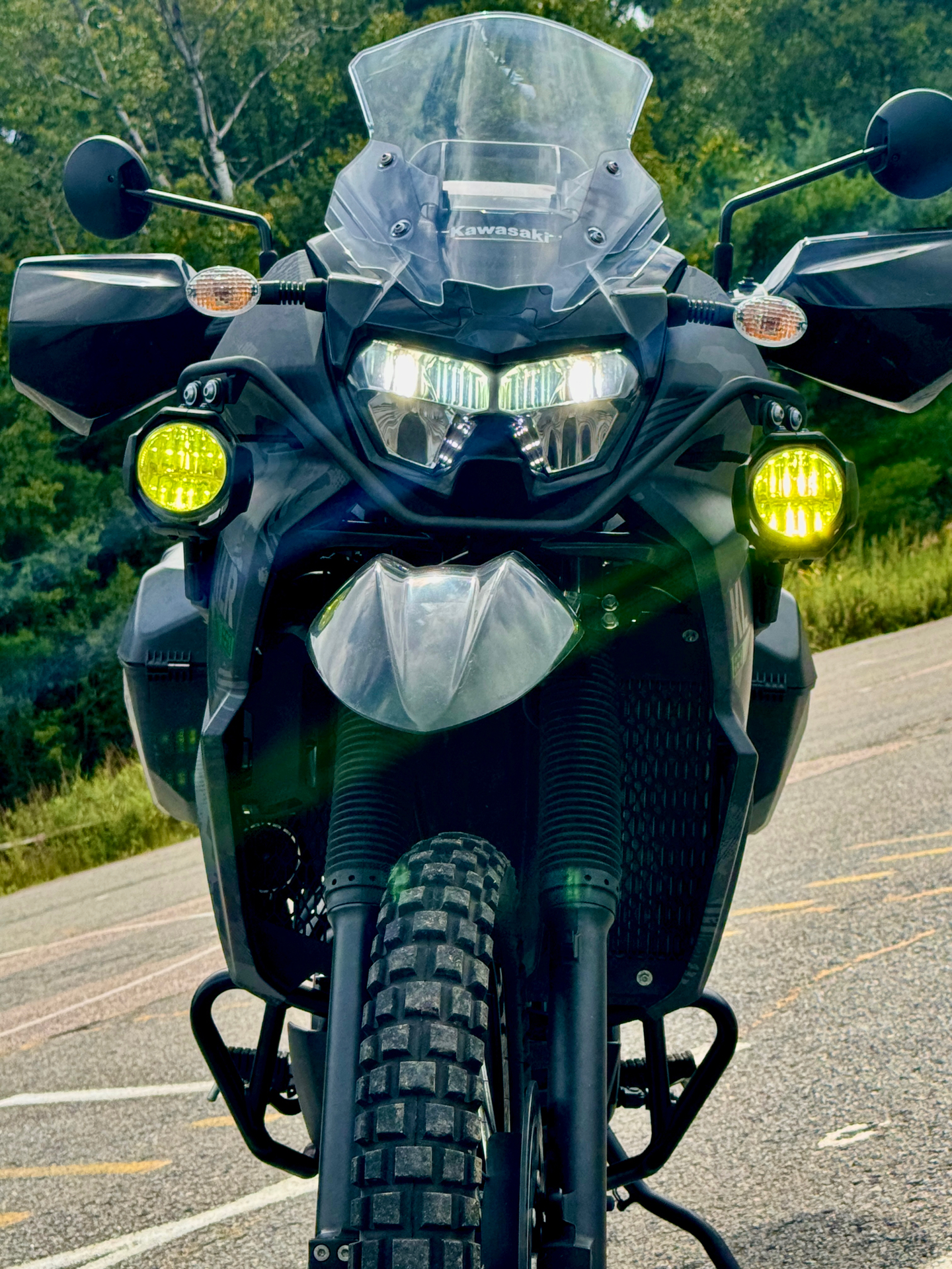 2022 Kawasaki KLR 650 Adventure in Foxboro, Massachusetts - Photo 14