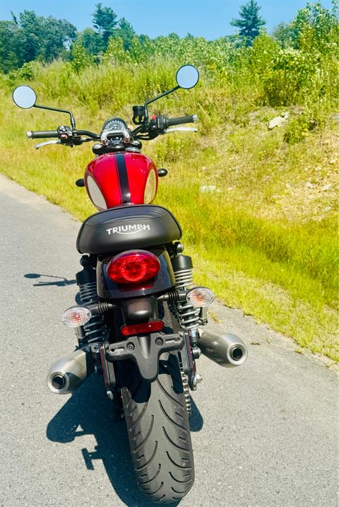 2023 Triumph Speed Twin 900 Chrome Edition in Foxboro, Massachusetts - Photo 2