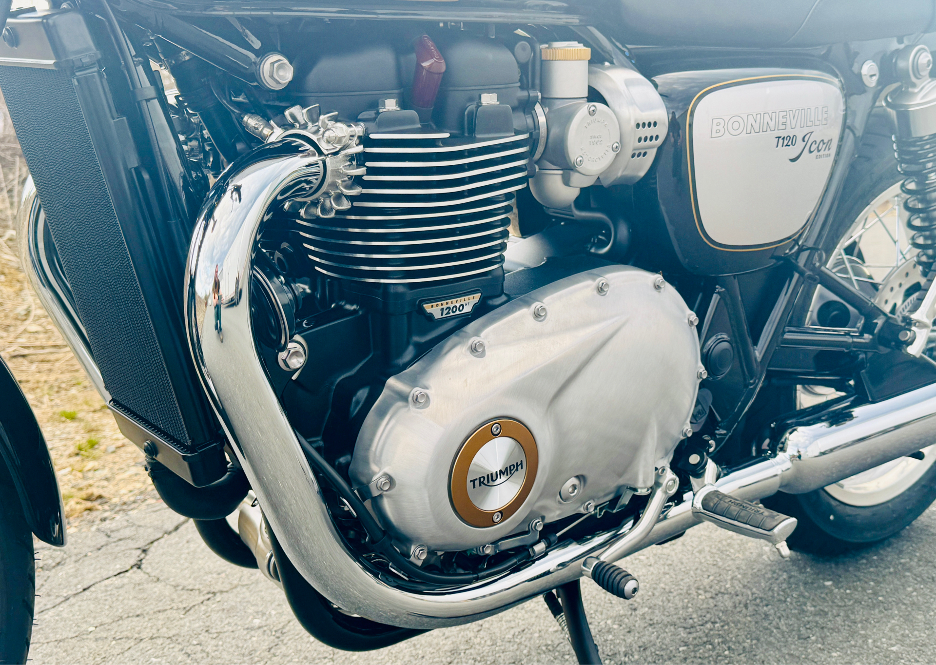 2025 Triumph Bonneville T120 in Foxboro, Massachusetts - Photo 8