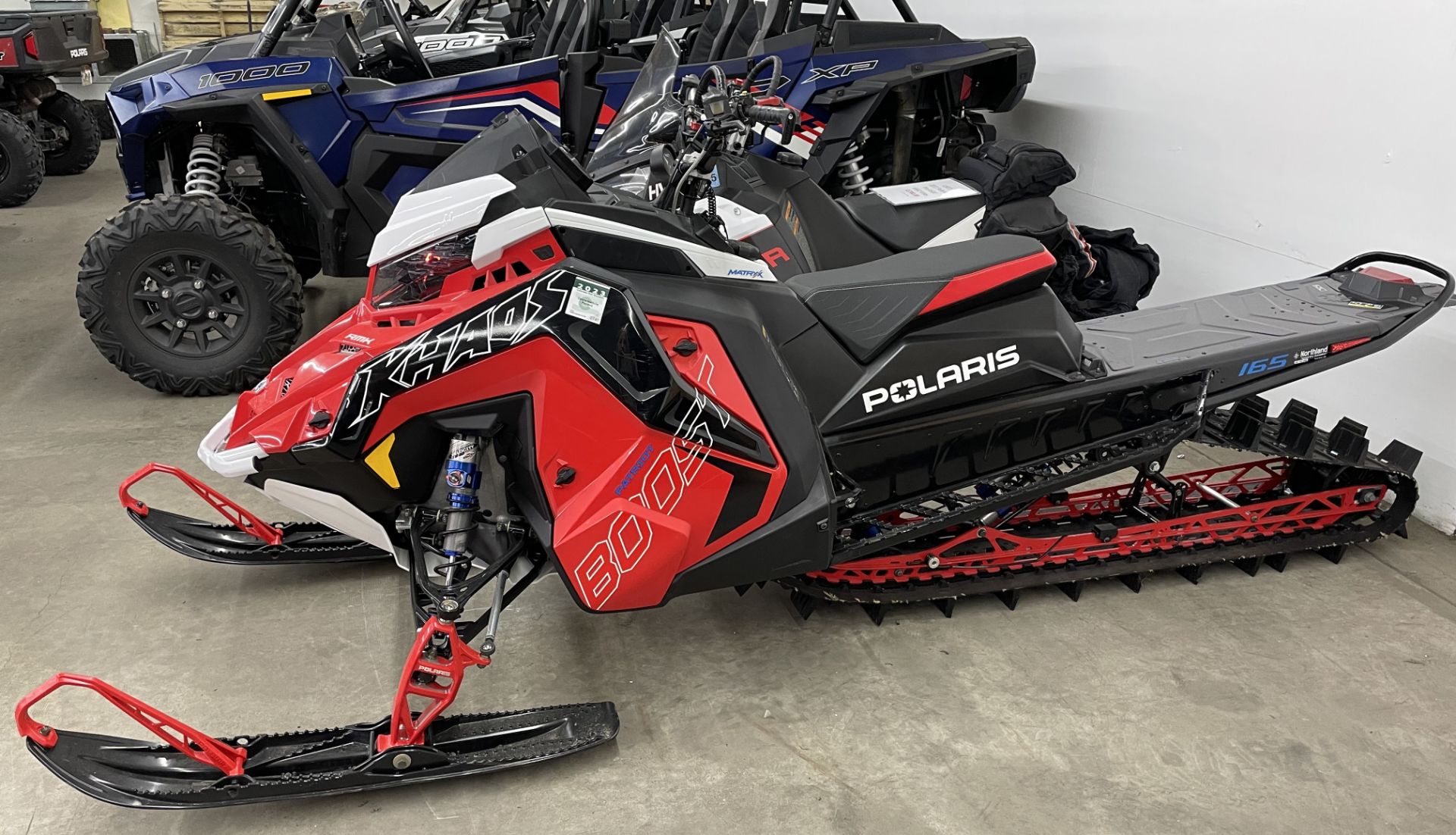 Used 2023 Polaris Patriot Boost RMK KHAOS Slash 165 2.75 in