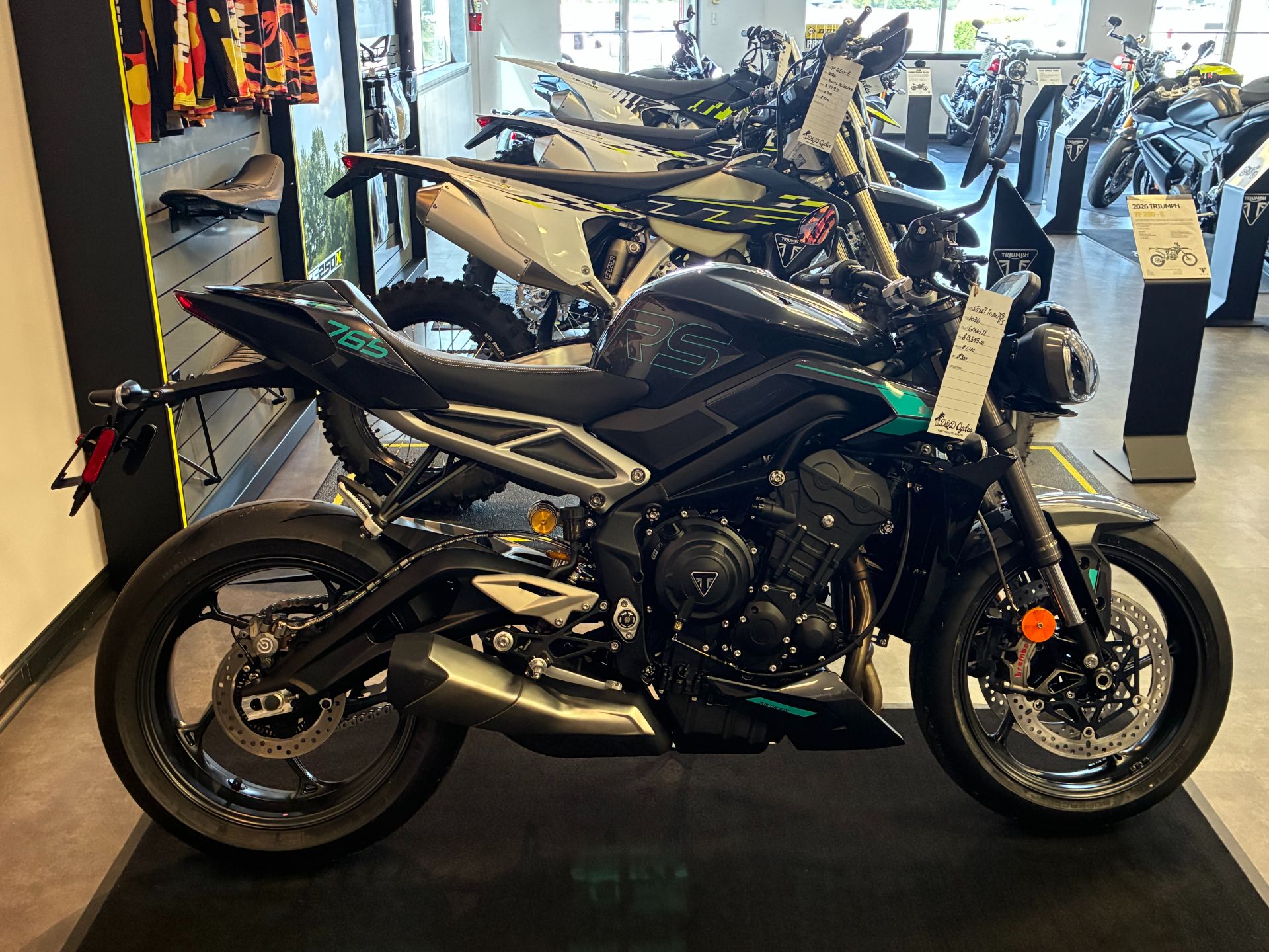 New 2026 Triumph Street Triple 765 RS | Motorcycles in Pensacola New 2026 Triumph Street Triple 765 RS | Motorcycles in Pensacola