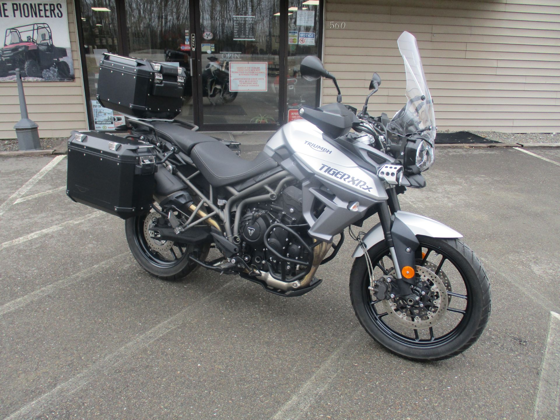 Used 2017 Triumph Tiger 800 XRX Motorcycles in Newport, ME Stock