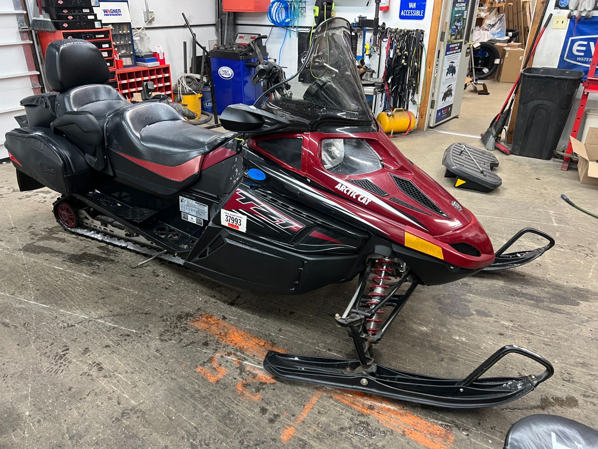 Used 2012 Arctic Cat TZ1 LXR Snowmobiles in Tamworth, NH