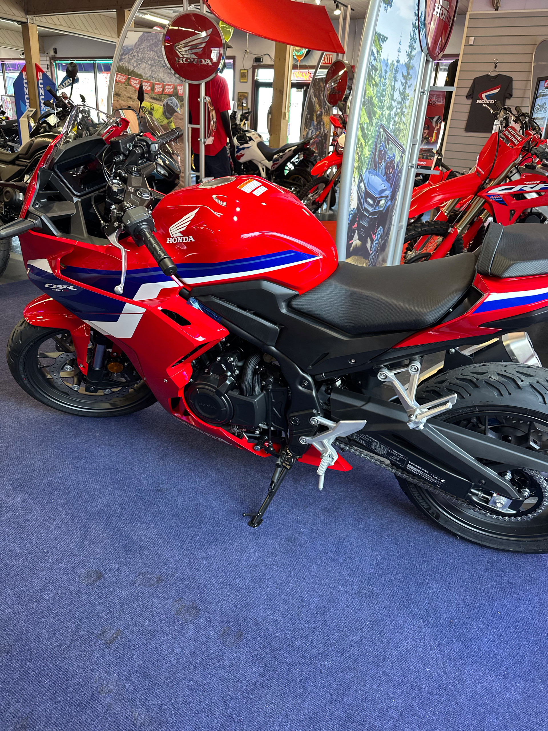 New 2025 Honda CBR500R, Phillipston MA Specs, Price, Photos - Main Image