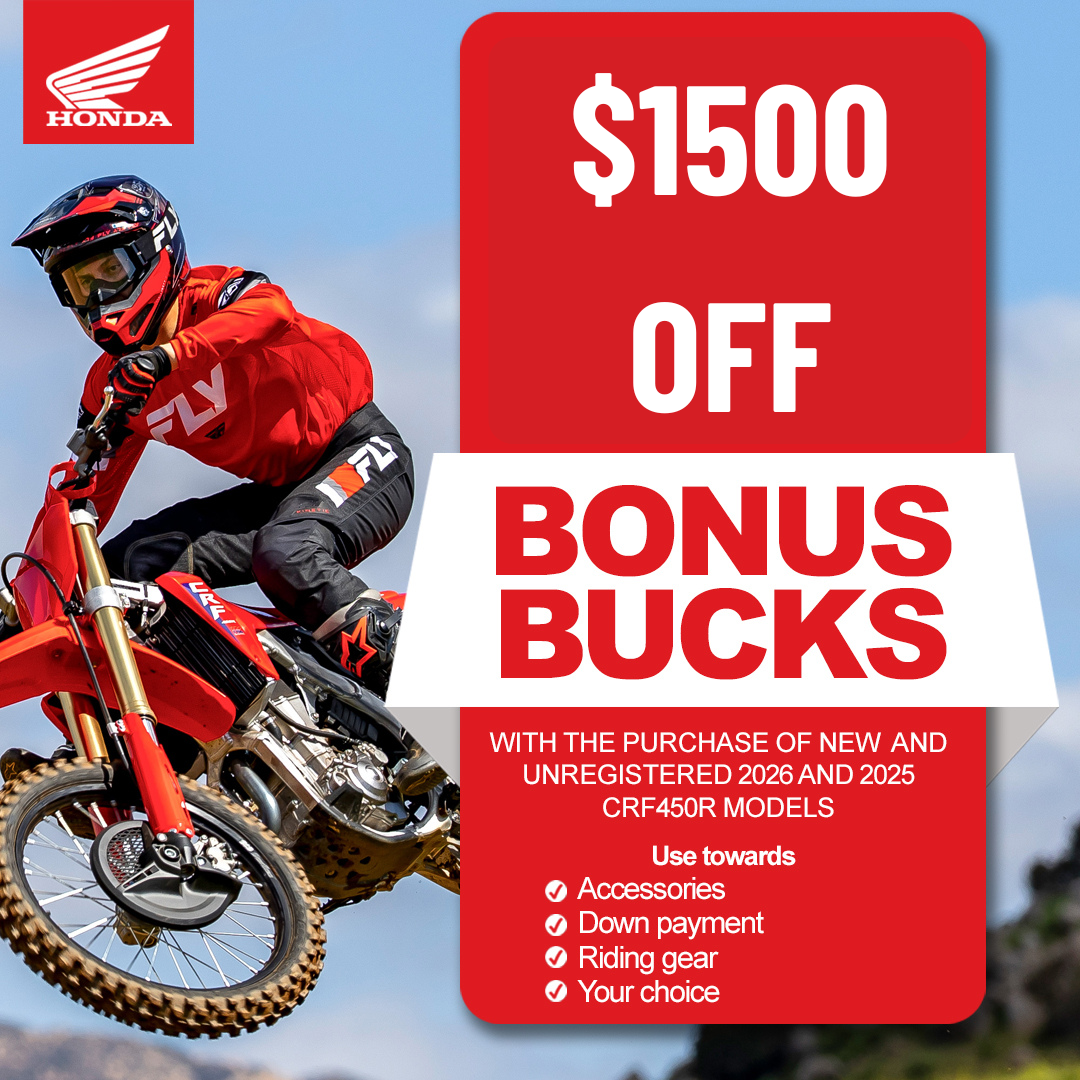 2026 Honda CRF450R 2