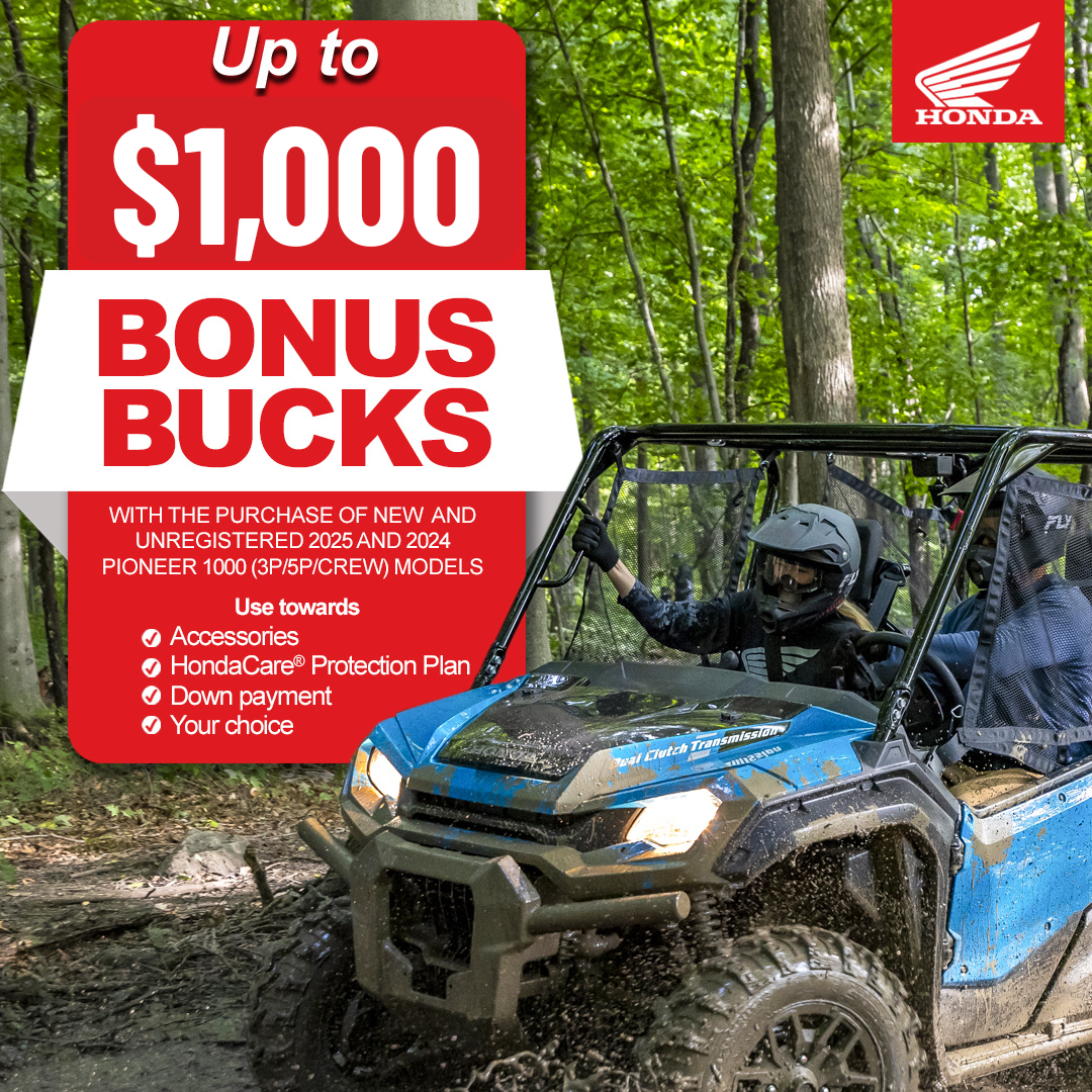 2024 Honda Pioneer 1000 Deluxe 2