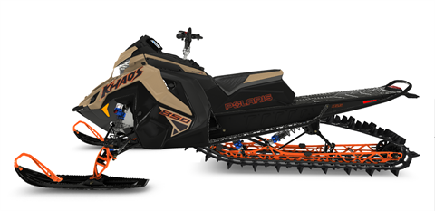 New 2024 Polaris 850 RMK Khaos Slash 165 Gloss Black