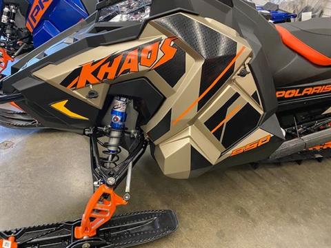 New 2024 Polaris 850 RMK Khaos Slash 165 Gloss Black