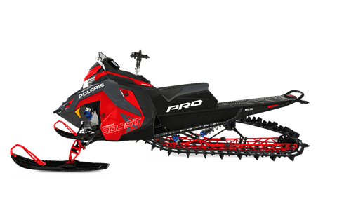 New 2024 Polaris Patriot Boost PRO RMK Slash 165 SC Indy Red