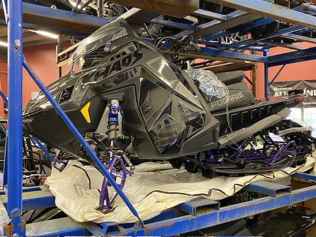 New 2024 Polaris Patriot 9R RMK Khaos Slash 155 SC Gloss
