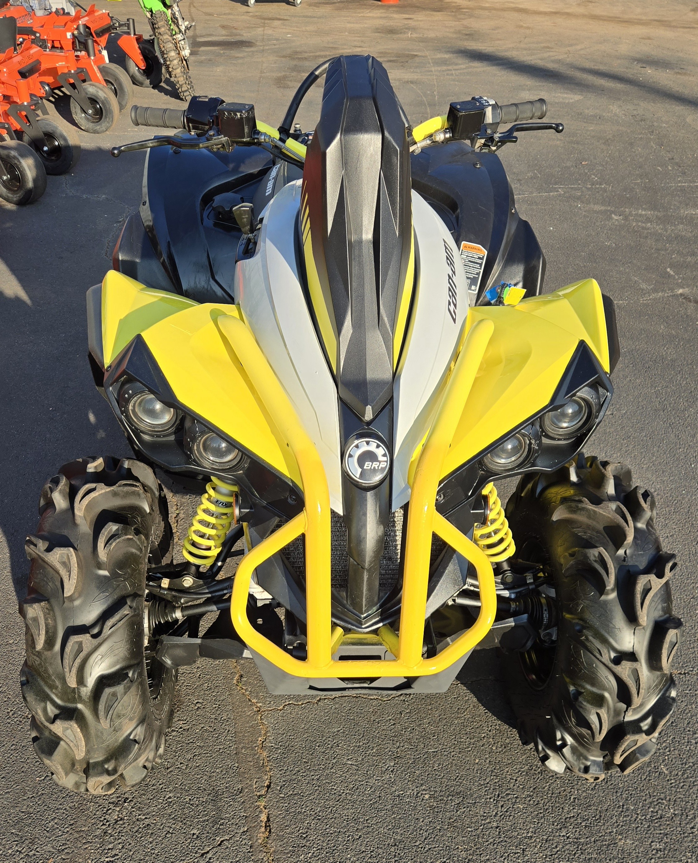 Used 2019 Can-Am Renegade X MR 570 Black / Grey / Sunburst Yellow