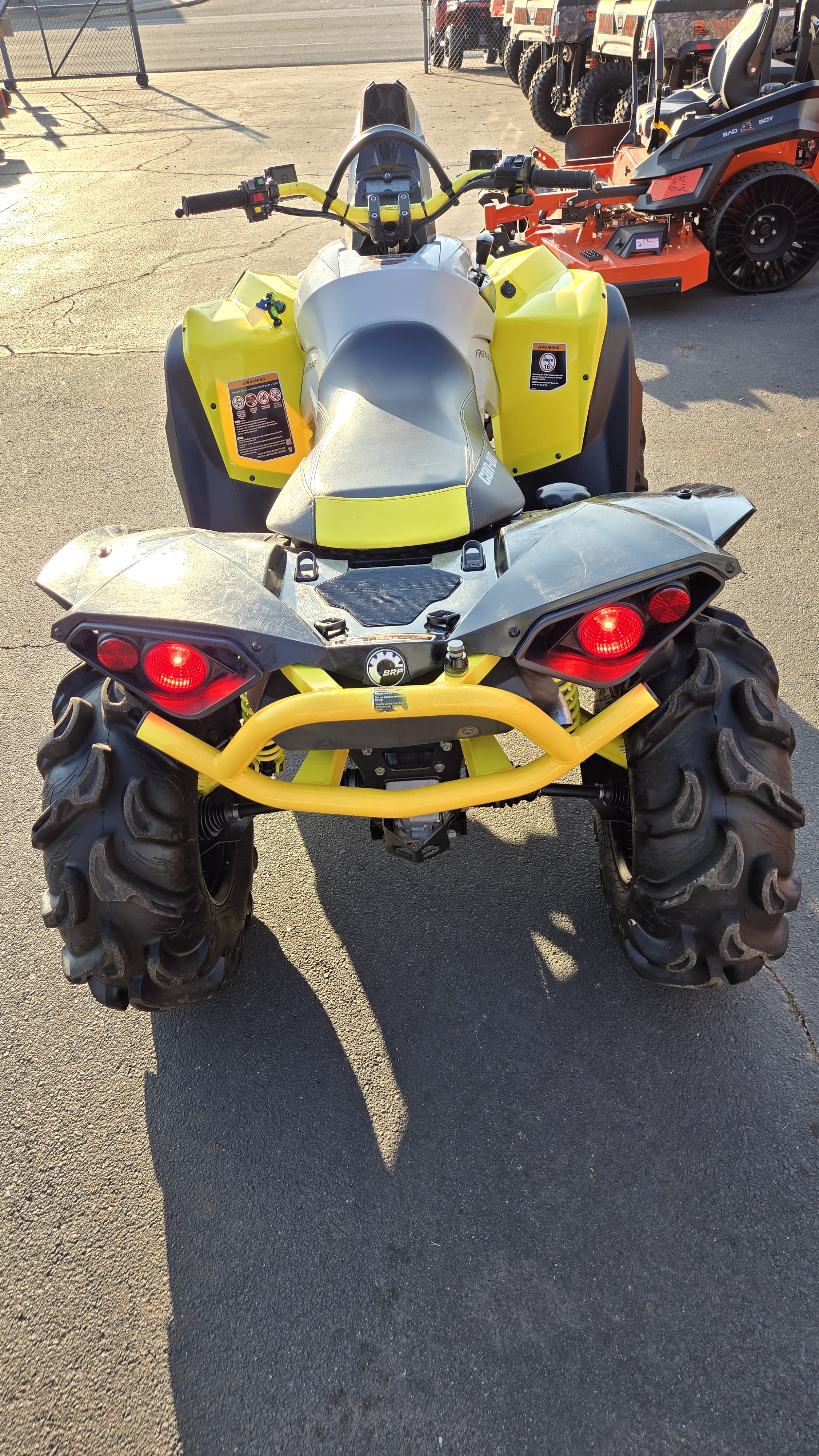 Used 2019 Can-Am Renegade X MR 570 Black / Grey / Sunburst Yellow
