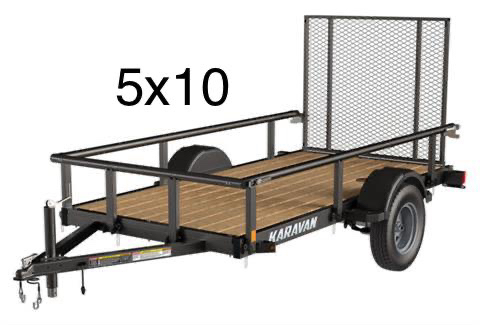 New 2024 Karavan Trailers Steel Utility Trailers 10 ft. Long