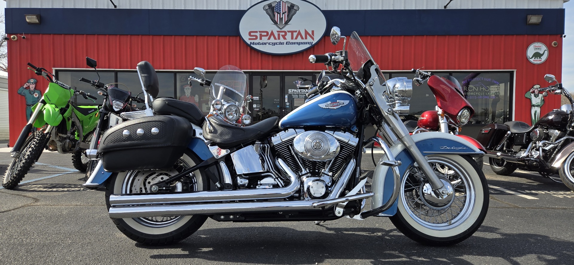 motorcycles 2005 harley davidson heritage softail for sale Used 2005 Harley-Davidson FLSTN/FLSTNI Softail® Deluxe Two-tone