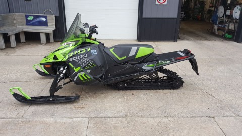 Used 2024 Arctic Cat Riot 9000 ATAC ES Snowmobiles in Mazeppa, MN