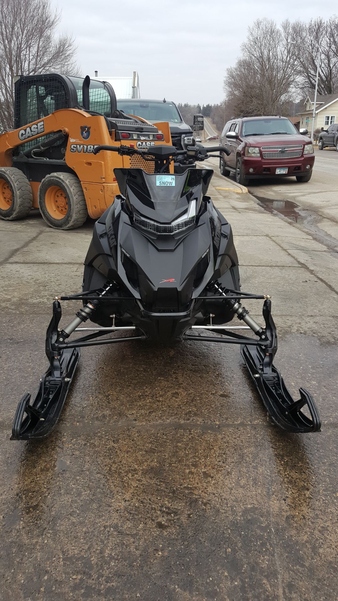 Used 2025 Arctic Cat ZR 858 ES Snowmobiles in Mazeppa, MN | Stock