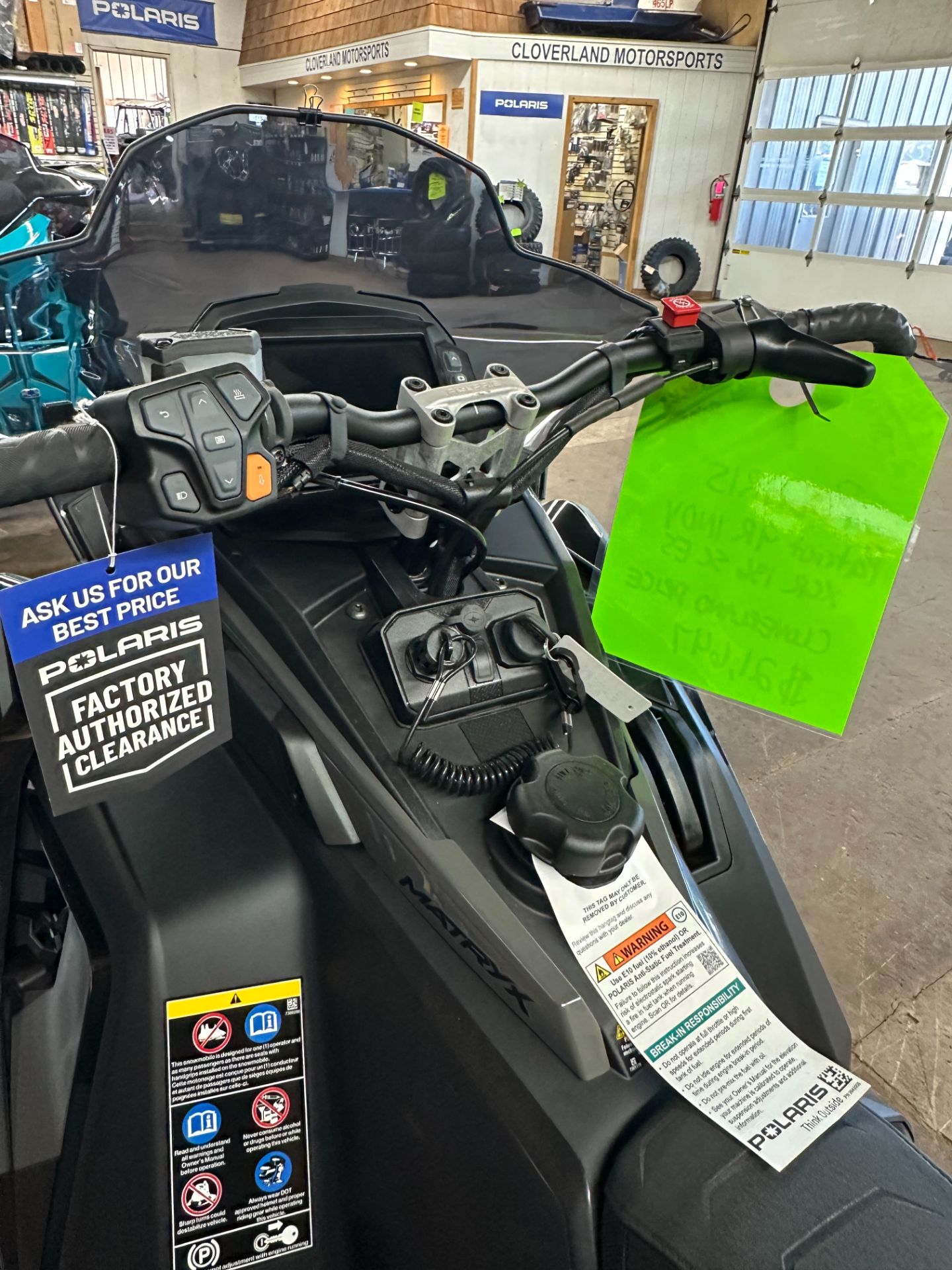 New 2025 Polaris Patriot 9R INDY XCR 136 SC ES | Snowmobiles in Ironwood MI  | Shadow Gray / Gloss Black P644990