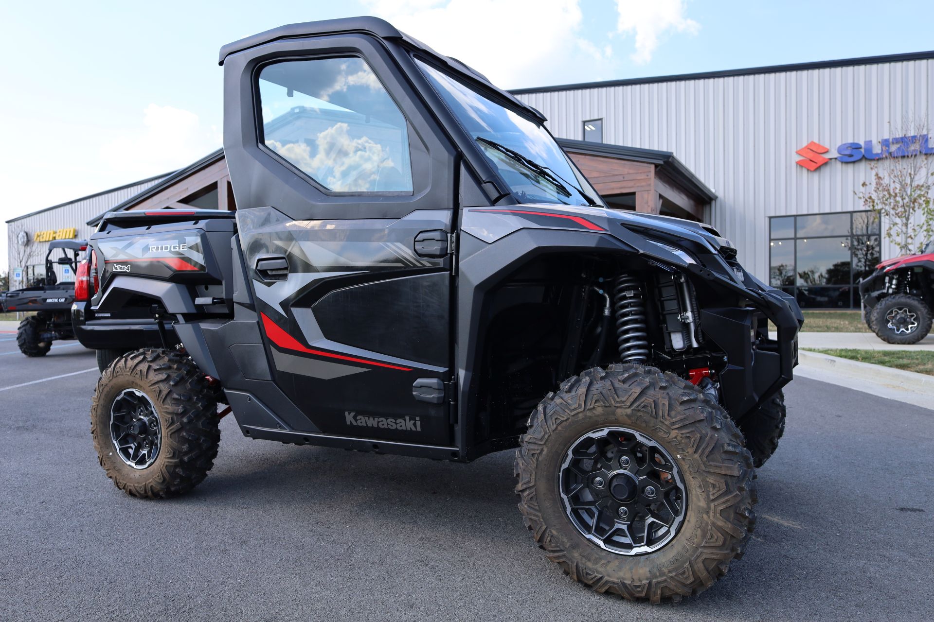 New 2024 Kawasaki RIDGE XR HVAC for Sale | Georgetown KY Utility