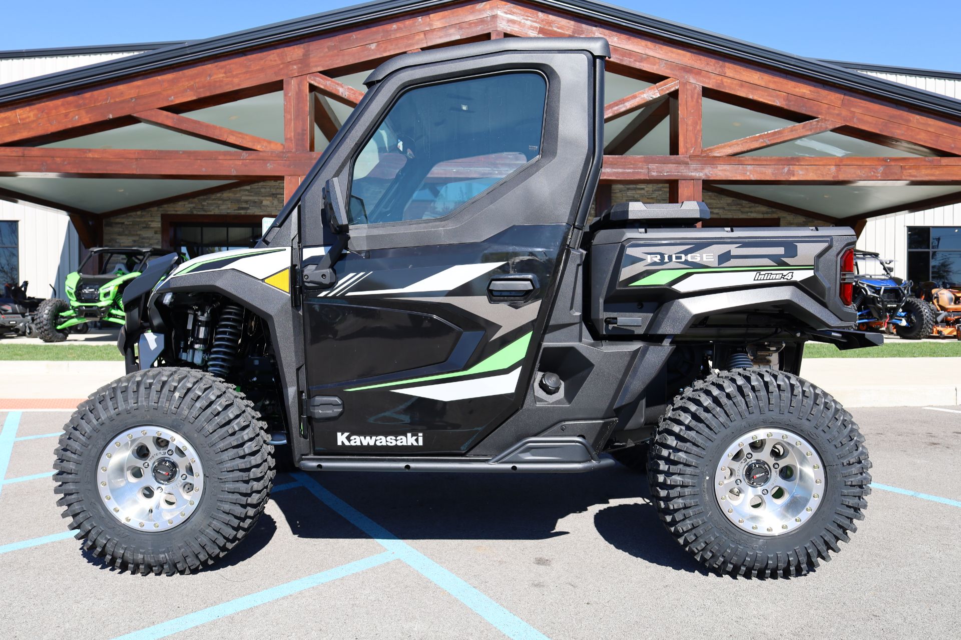 New 2025 Kawasaki RIDGE XR HVAC for Sale | Georgetown KY Utility