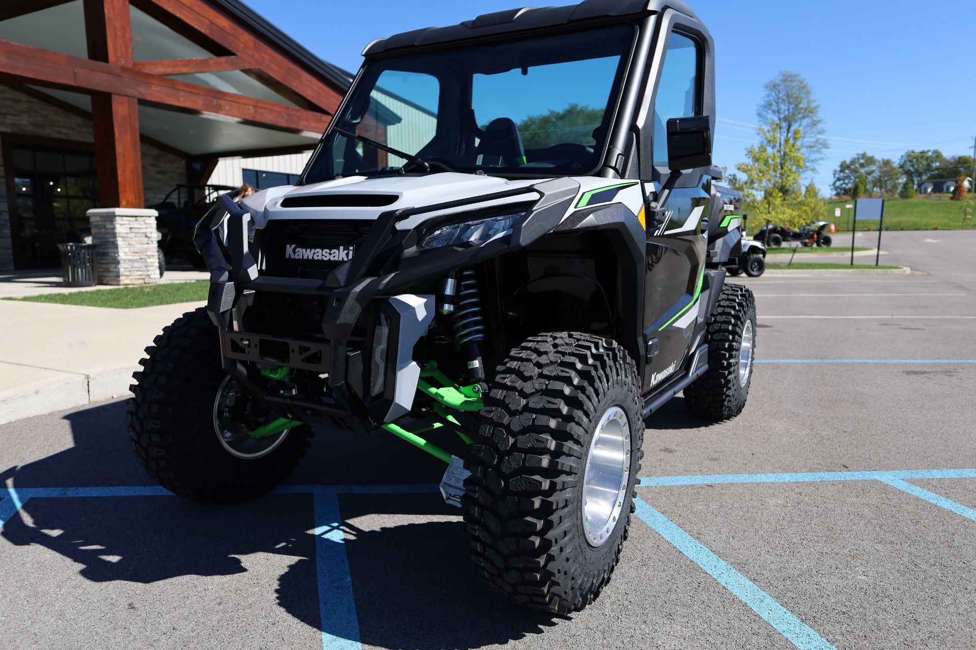 New 2025 Kawasaki RIDGE XR HVAC for Sale | Georgetown KY Utility