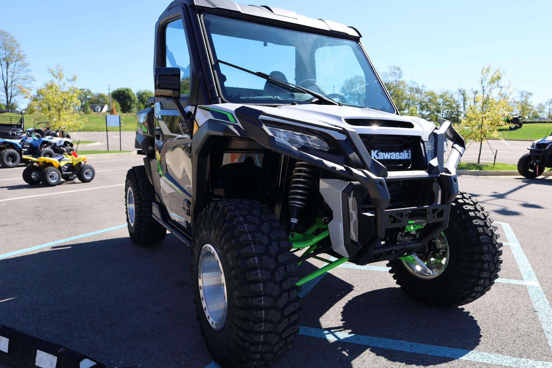 New 2025 Kawasaki RIDGE XR HVAC for Sale | Georgetown KY Utility