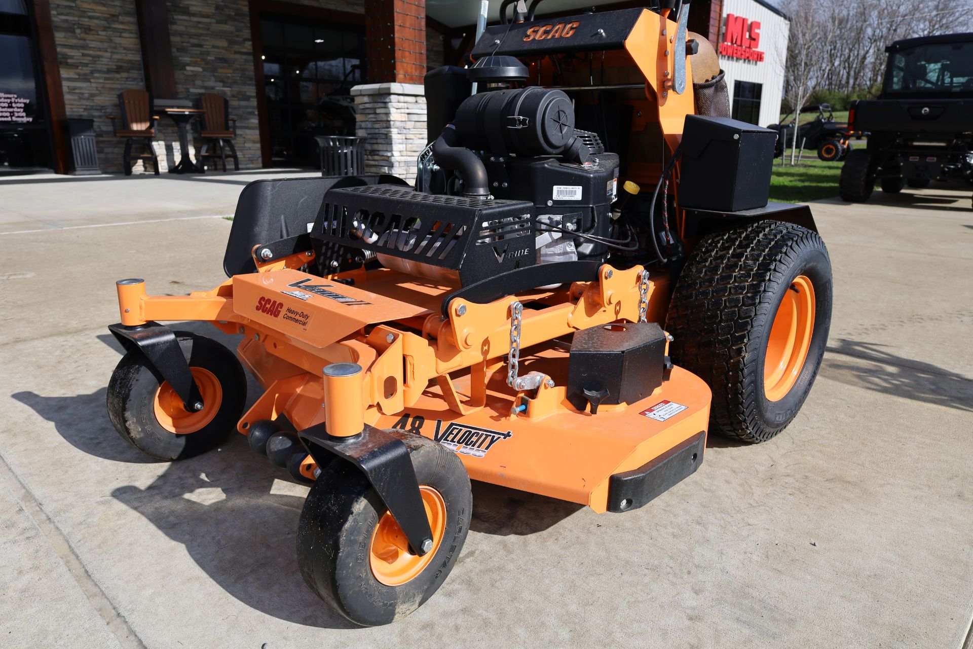 New 2025 SCAG Power Equipment V-Ride II 48 in. Kawasaki FX Series