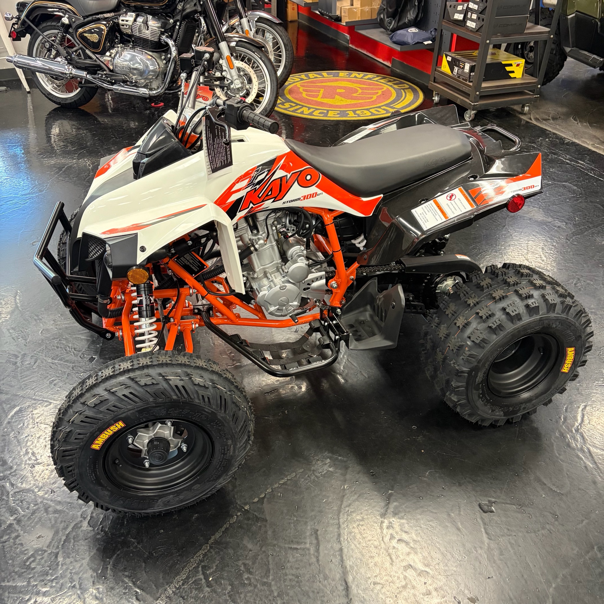 New 2026 Kayo Storm 300 EFI White | ATVs in Mahwah NJ | KAY26000440FAP