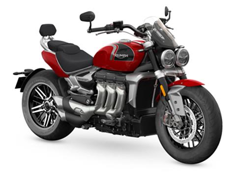 New 2023 Triumph Rocket 3 GT Carnival Red / Sapphire Black