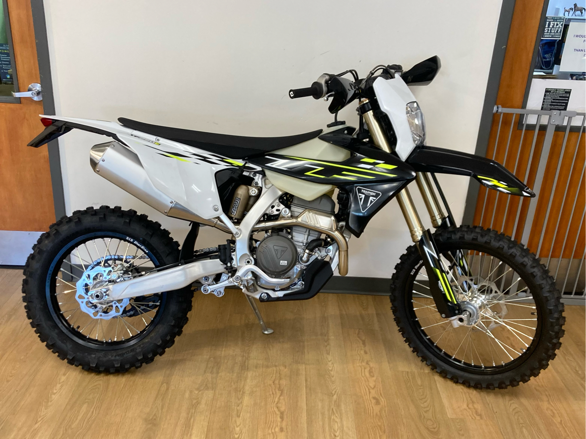 New 2026 Triumph TF 250-E Triumph Racing Black | Motorcycles in