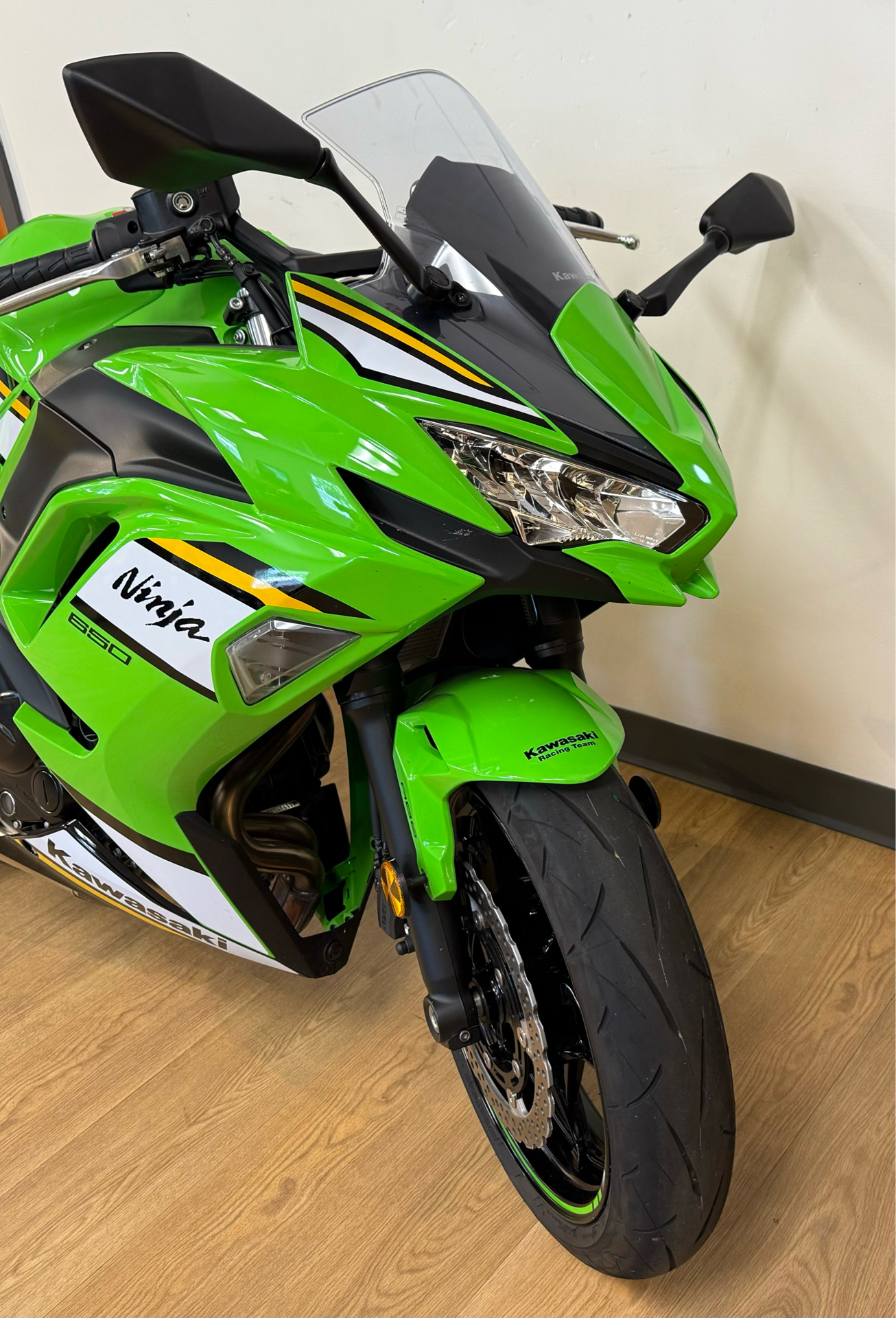 Used 2025 Kawasaki Ninja® 650 KRT Edition ABS Lime Green / Ebony