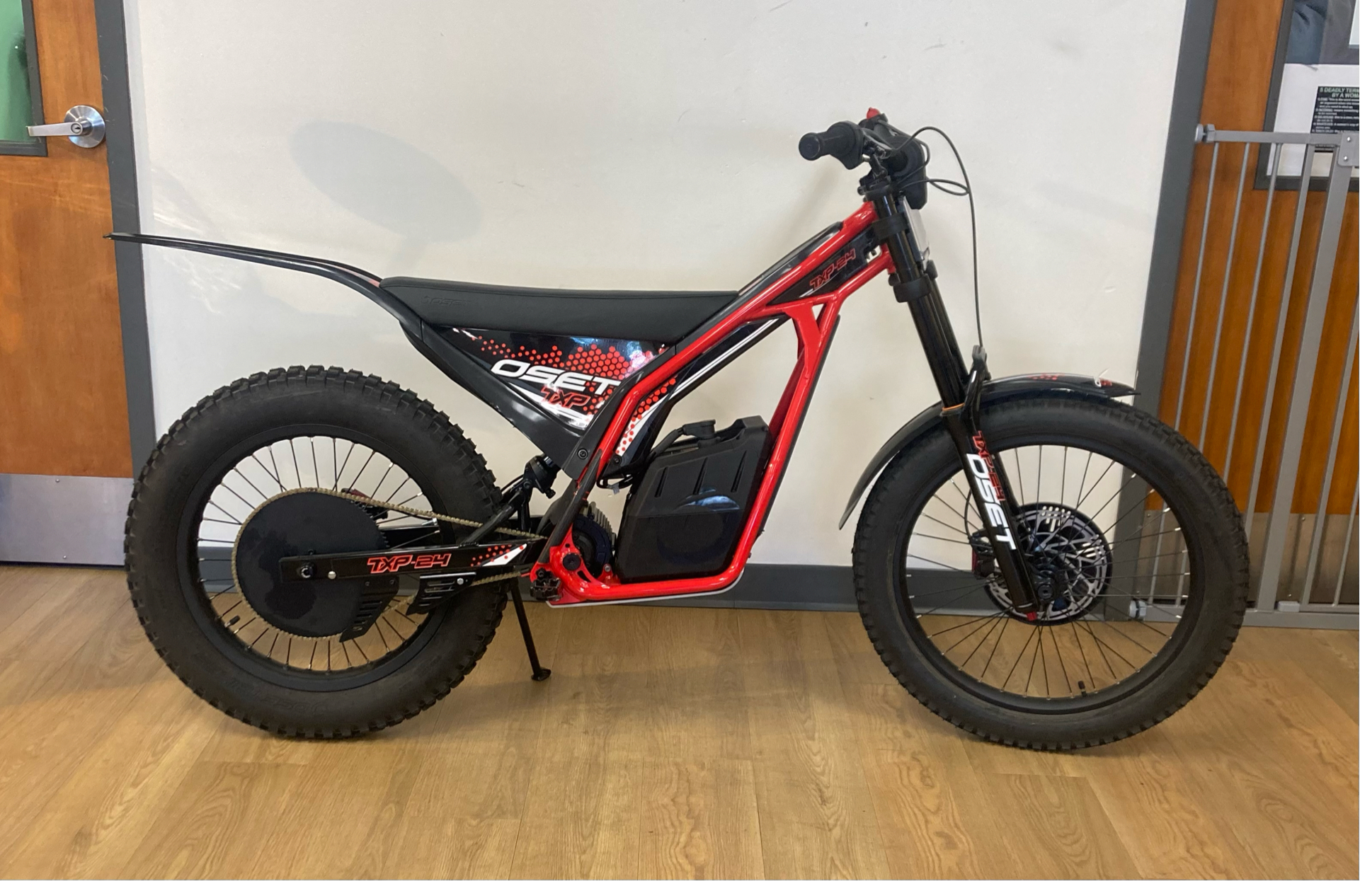 New 2024 Oset Electric Bikes TXP-24 Red Motor Bikes in Mahwah NJ