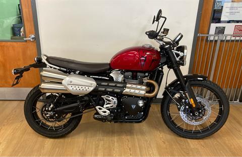 New 2025 Triumph Scrambler 1200 X Carnival Red | Motorcycles in