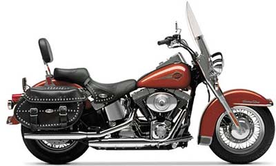 New 2000 Harley-Davidson FLSTC Heritage Softail® Classic Red