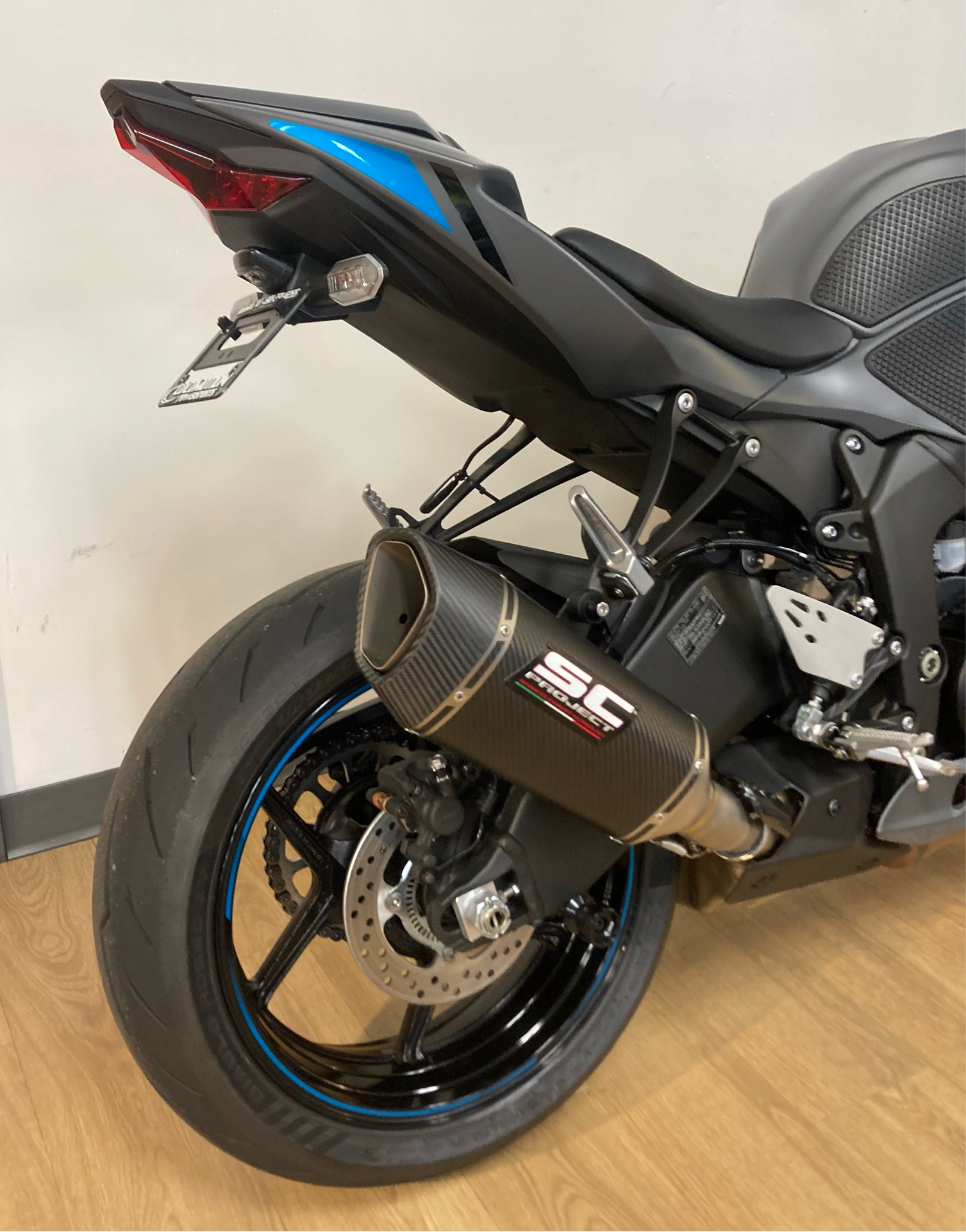 ほし様　確認中　VJR Drive TA.effects MATT BLACK Used 2025 Kawasaki Ninja ZX-6R ABS Metallic Matte Dark Gray