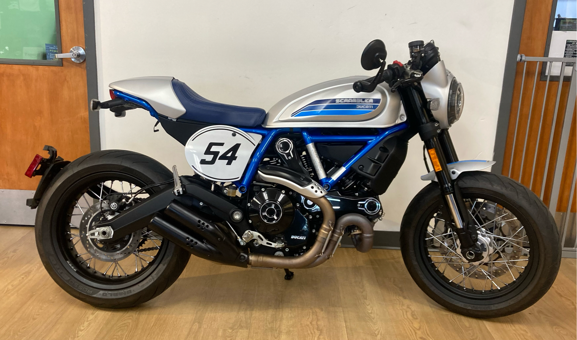 Used 2019 Ducati Scrambler Cafe Racer Silver Ice Matt