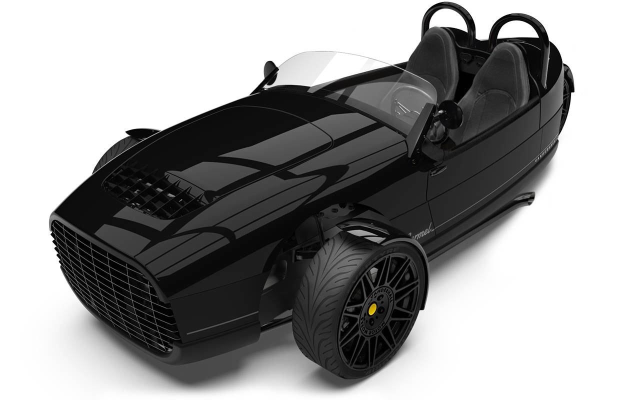 New 2021 Vanderhall Motor Works Carmel Blackjack Obsidian Black